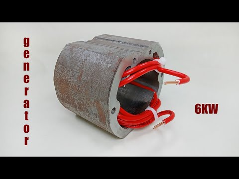 Видео: Как получить мощный постоянный ток 240 В бесплатное электричество с помощью медного провода из ПВХ