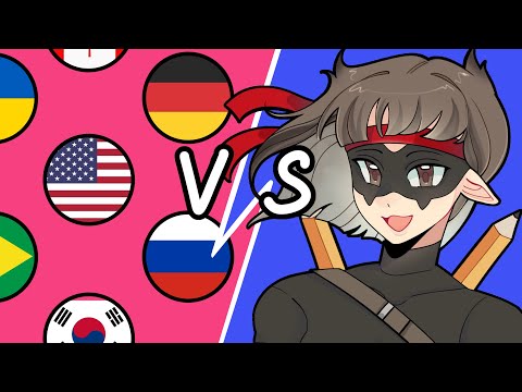 Видео: Я СРАЗИЛАСЬ С ХУДОЖНИКАМИ СО ВСЕГО МИРА! -- ArtFight