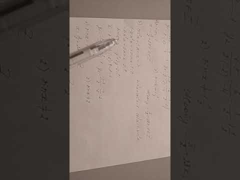 Видео: Тригонометриялык тендемелерди чыгаруу . 2