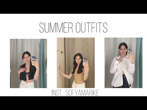 Видео: SUMMER OUTFITS | ОБРАЗЫ НА ЛЕТО | RESERVED, BEFREE, LOVE REPUBLIC 💘