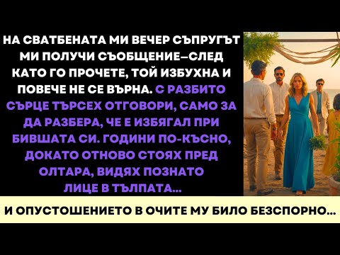 Видео: На Сватбата Ми Съпругът Ми Ме Остави За Бившата — Години По-Късно Гледаше Как Се Омъжвам За Друг