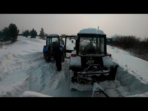 Видео: ДВА МТЗ 82 и 2ПТС6.