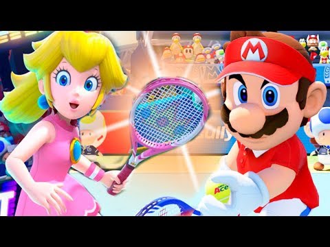 Видео: СУПЕР МАРИО ТЕННИС #4 мультик игра для детей Детский летсплей на СПТВ Super Mario Tennis Aces