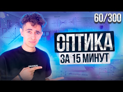 Видео: ОПТИКА ЗА 15 МИНУТ I ДЕНЬ 60 I ФИЗИКА ОГЭ ЕГЭ 2024 I Эмиль Исмаилов - Global_EE