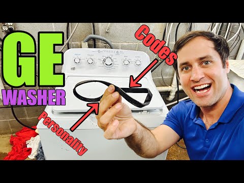 Видео: Почему эта стиральная машина GE не стирает и не отжимает | Всего 2 кода ошибок | Неисправный реме...