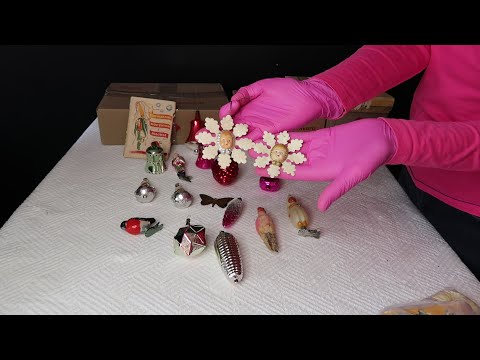 Видео: 🎄 Распаковка посылки. Серия 8. Прекрасные разности / Елочные игрушки СССР.