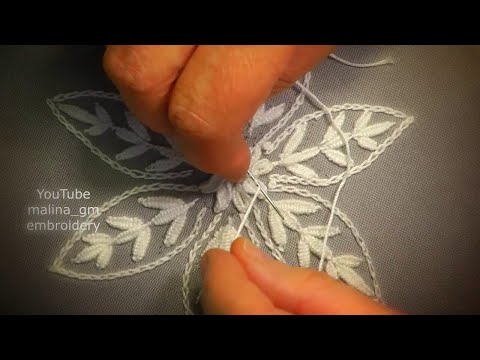 Видео: Вышивка макраме | румынские швы|  макраме