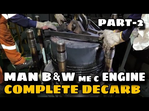 Видео: ВИДЕО ПОЛНОЙ РАБОТЫ ПО ДЕКАБРЬИРОВАНИЮ ДВИГАТЕЛЯ MAN B&W ME C | ЧАСТЬ 2 | МОРСКАЯ ЛЕГЕНДА |