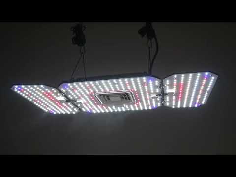 Видео: Обзор светодиодного фитолампа VIVOSUN AeroLight Wing AW200SE мощностью 200 Вт для создания интелл...