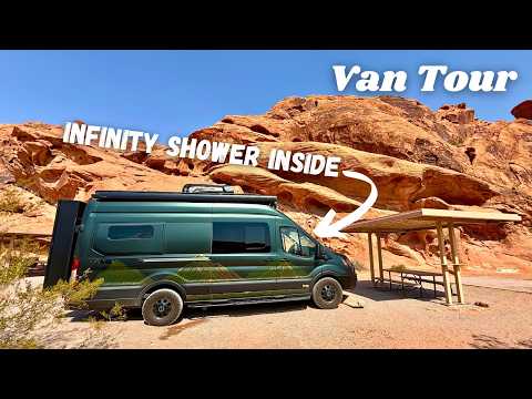 Видео: ПЕРЕСТАНЬТЕ тратить воду в душе вашего кемпера СЕЙЧАС