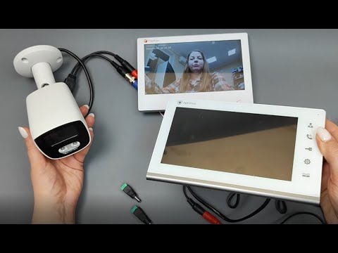 Видео: Подключаю уличную камеру к монитору видеодомофона