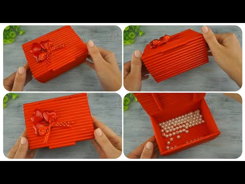 Видео: Самый простой способ сделать ШКАТУЛКУ из бумажных трубочек