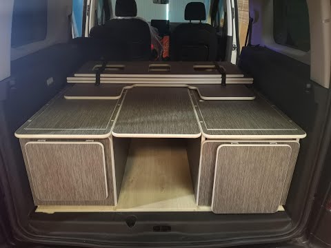 Видео: Как сделать мебель KIT CAMPER🚐 Citroen Berlingo? (МЕБЕЛЬНЫЙ АВТОМОБИЛЬ)