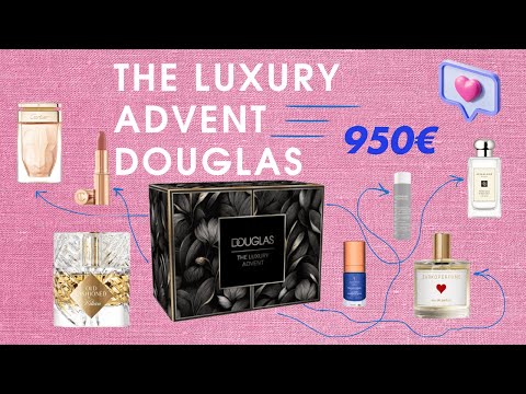 Видео: РАСПАКОВКА AДВЕНТ КАЛЕНДАРЯ DOUGLAS LUXURY