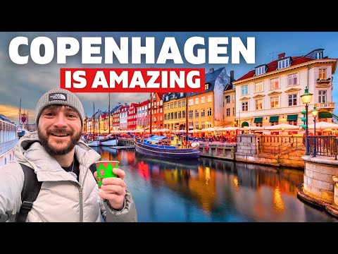 Видео: Наш первый раз в КОПЕНГАГЕНЕ 🇩🇰 (Влюбляемся в Данию)❤️
