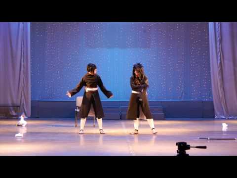 Видео: Косплей сценка по аниме Наруто "Чертовы Сенджу" Jiyuu 2017