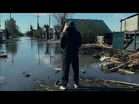 Видео: Хромзавод. Потерянные мечты. 5 мая. Часть 1. #казахстан #петропавловск #ско #хромзавод #паводок2024