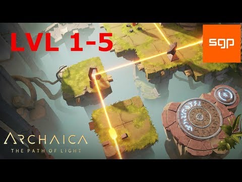 Видео: Archaica: The Path of Light, LVL 1-5, круг испытаний,