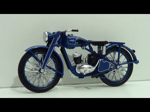 Видео: М1А МОСКВА масштаб 1:24 Наши мотоциклы MODIMIO