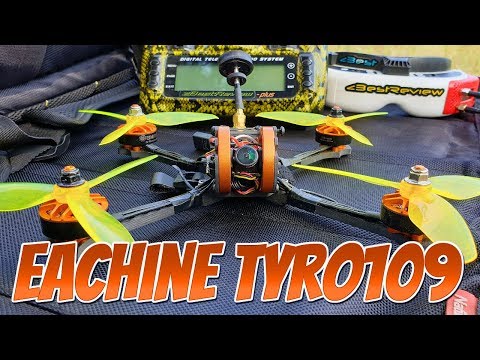 Видео: ✔ Полеты на  Eachine Tyro109 - Бюджетный FPV Квадрокоптер! 97$ Лето 2019