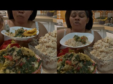 Видео: Ешь рис и овощи, жареные плантаны