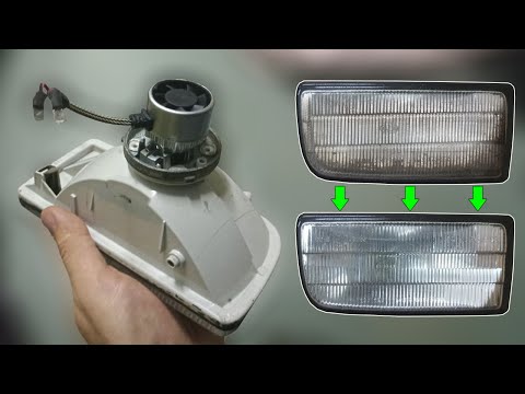 Видео: LED лампы в противотуманки BMW / BMW LED fog lamps