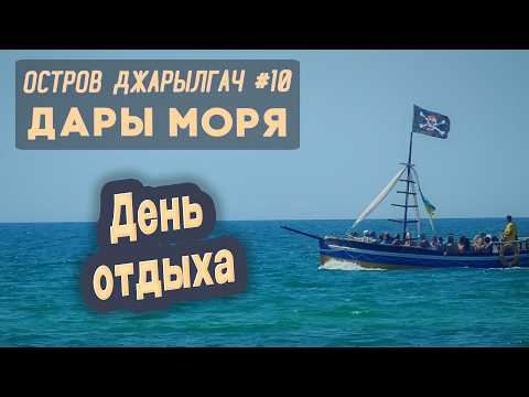 Видео: ⛺ Остров Джарылгач #10. Дары моря. День отдыха