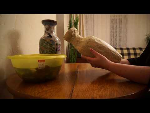 Видео: Как сделать Макет Вазы для декора стены, часть 3!/Идеи от Феи