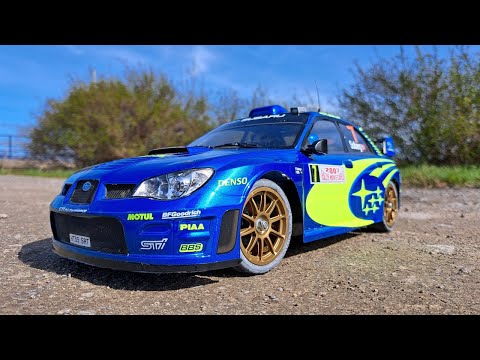 Видео: Subaru Impreza WRC 2007 - Tamiya 1/10 - Радиоуправляемая модель