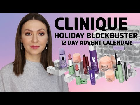 Видео: Адвент календарь Clinique Holiday Blockbuster - 12 Day Advent Calendar