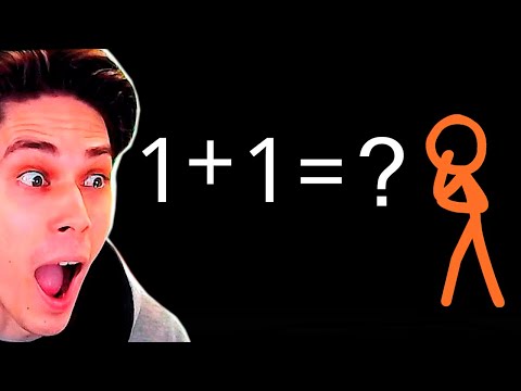 Видео: АНИМАЦИЯ VS МАТЕМАТИКИ! - Animation vs. Math Реакция - Reaction