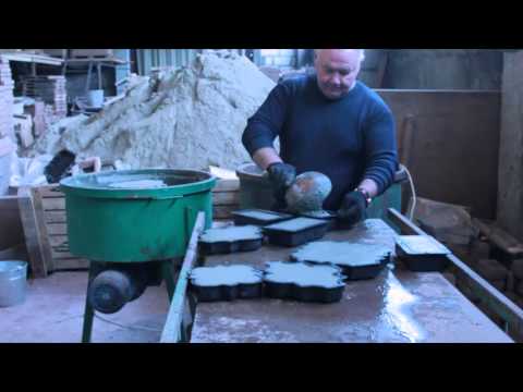 Видео: Видео изготовления тротуарной плитки и брусчатки от компании "Экобетон"