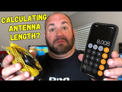 Видео: Как рассчитать длину проволочной антенны