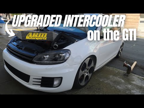 Видео: MK6 GTI ПОЛУЧАЕТ ОБНОВЛЕННЫЙ ИНТЕРКУЛЕР! | Интеркулер ARM Motorsport и настройка Stage 1!