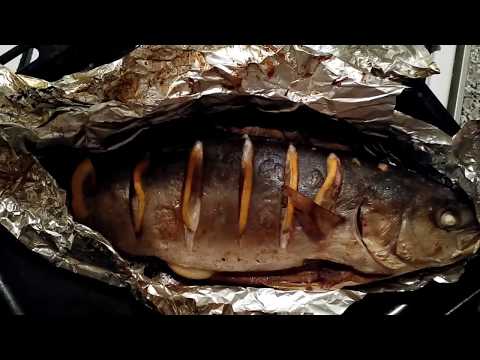 Видео: Тунец целиком в духовке с лимоном. На Рождество (ОЧЕНЬ ВКУСНЫЙ!!!)