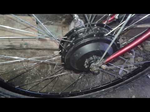 Видео: Сборка электровелосипеда с передним приводом, очень подробно