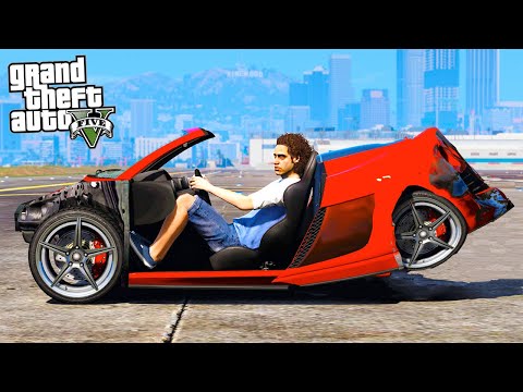 Видео: САМЫЕ ЖУТКИЕ АВАРИИ в GTA 5! Реальные повреждения машин! (Моды ГТА 5)