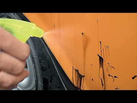 Видео: Чем отмыть пятна битума?