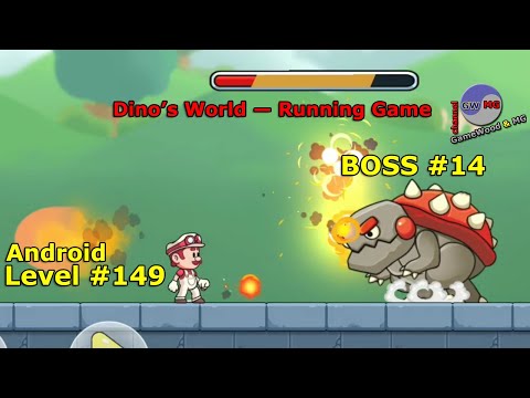 Видео: Level 149. Босс № 14. Прохождение игры Dino's World — Running Game на Android