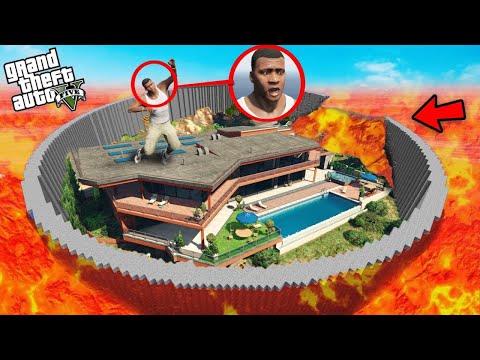 Видео: ФРАНКЛИН ҮЙІН ЛАВА ЦУНАМИДЕН ҚОРҒАДЫ (GTA V)