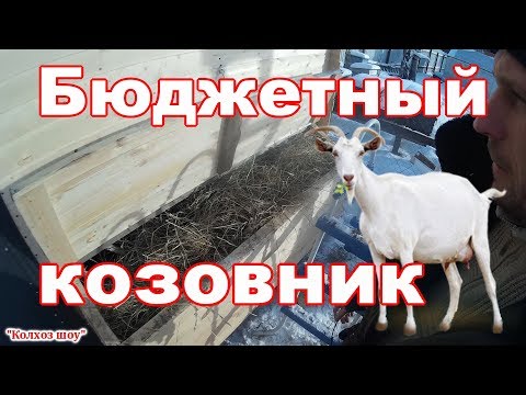 Видео: Тёплый козовник на 4 козы за 12 000 руб.