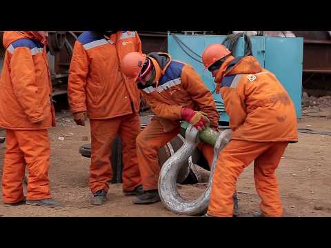 Видео: Отгрузка верхнего строения платформы LAM-E