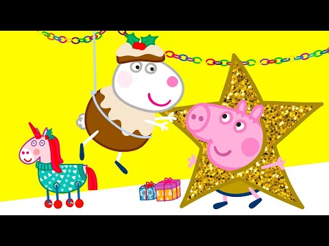 Видео: Визит Санты  - Свинка Пеппа на русском все серии подряд - Мультики