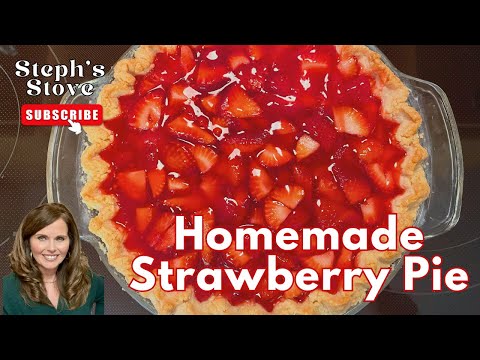 Видео: Домашний клубничный пирог — классический южный рецепт с нуля — Steph’s Stove