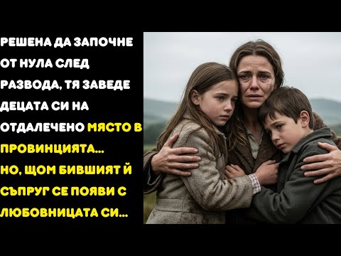 Видео: След развода тя заминала с децата си в провинцията, но когато бившият ѝ съпруг се появил с любовника