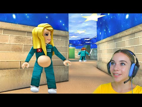 Видео: БЕРЕМЕННАЯ ВЫЖИВАЕТ В ИГРЕ В КАЛЬМАРА 3 в ROBLOX!