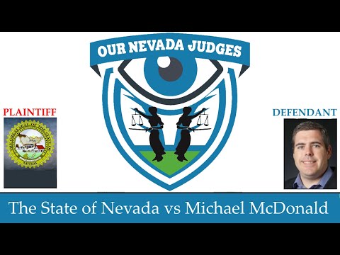 Видео: Штат Невада против Майкла Макдональда, 23 октября 2019 г.