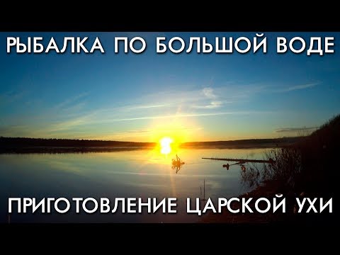 Видео: РЫБАЛКА НА ЗАКИДУШКИ ПО БОЛЬШОЙ ВОДЕ / ПРИГОТОВЛЕНИЕ ЦАРСКОЙ УХИ