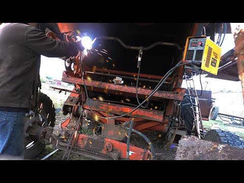 Видео: 💪Реставрация вала Соломотряса и текущие изменения в Комбайне Енисей 1200