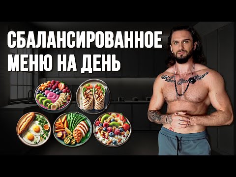 Видео: Питание чтобы похудеть или набрать массу. Сбалансированный рацион на день. Высокобелковые ПП рецепты